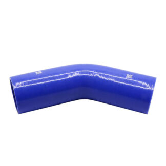 PiperCross Blue 45Deg 70mm bore 152mm leg length silicone hose
