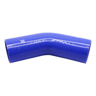 PiperCross Blue 45Deg 80mm bore 152mm leg length silicone hose