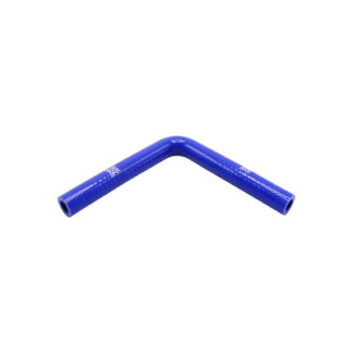 PiperCross Blue 90Deg 12mm bore 152mm leg length silicone hose