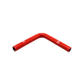 PiperCross Red 90Deg 12mm bore 152mm leg length silicone hose