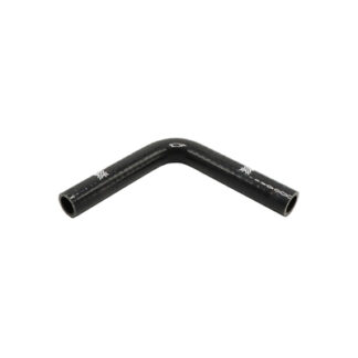 PiperCross Black 90Deg 19mm bore 152mm leg length silicone hose