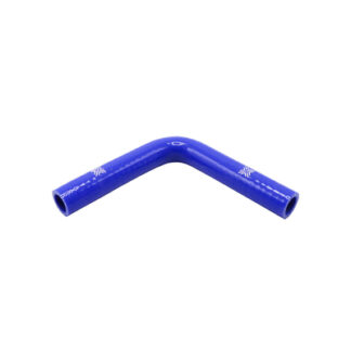 PiperCross Blue 90Deg 19mm bore 152mm leg length silicone hose