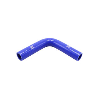 PiperCross Blue 90Deg 25mm bore 152mm leg length silicone hose