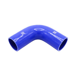 PiperCross Blue 90Deg 61mm bore 152mm leg length silicone hose