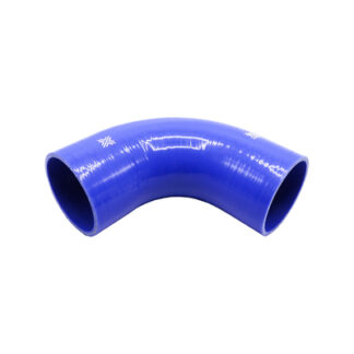 PiperCross Blue 90Deg 80mm bore 152mm leg length silicone hose