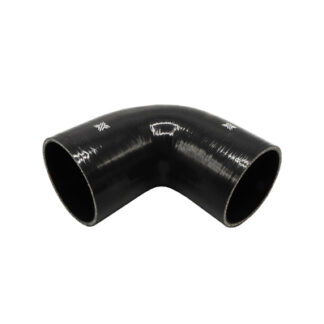 PiperCross Black 90Deg 102mm bore 152mm leg length silicone hose
