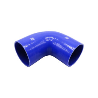PiperCross Blue 90Deg 102mm bore 152mm leg length silicone hose
