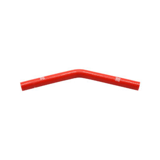 PiperCross Red 45Deg 12mm bore 152mm leg length silicone hose