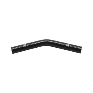 PiperCross Black 45Deg 19mm bore 152mm leg length silicone hose