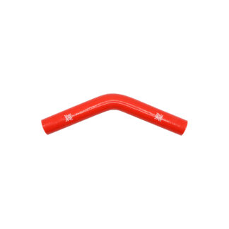 PiperCross Red 45Deg 25mm bore 152mm leg length silicone hose