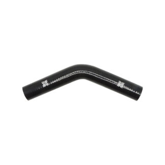 PiperCross Black 45Deg 30mm bore 152mm leg length silicone hose