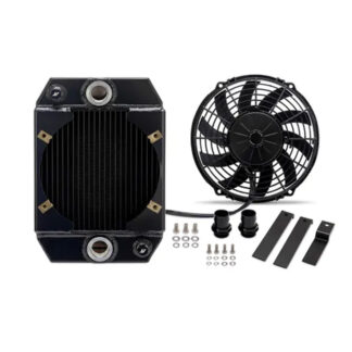 Mishimoto Universal Drag Race Performance Aluminum Radiator, Black