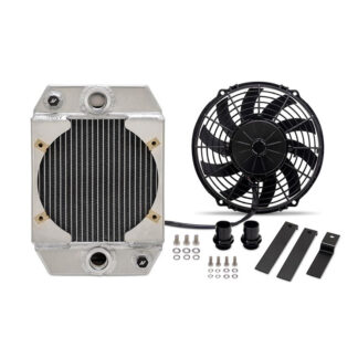 Mishimoto Universal Drag Race Performance Aluminum Radiator, Natural