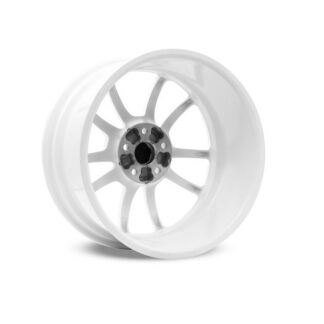 Racingline 18x8.5+45  Motorsport White Single Wheel