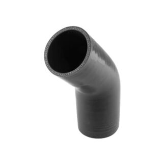 Turbosmart Silicon Hose 45 Reducer Elbow 2.50in-2.75in Black