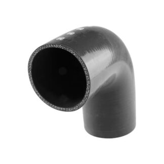 Turbosmart Silicon Hose 90 Reducer Elbow 2.75in-3.00in Black