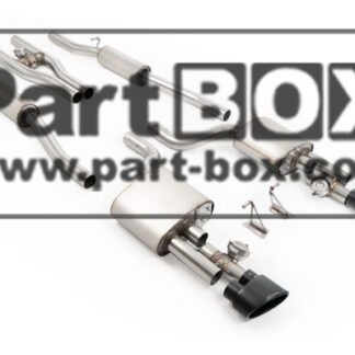 Milltek Audi  RS4 6-7  V2 Valved Cat Back with Active H Pipe and