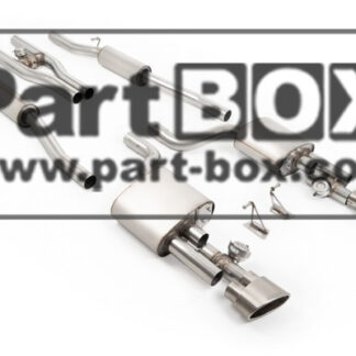 Milltek Audi  RS4 6-7  V2 Valved Cat Back with Active H Pipe and