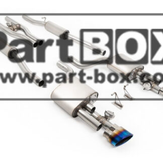 Milltek Audi  RS4 6-7  V2 Valved Cat Back with Active H Pipe and