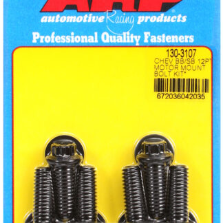 ARP Chevy 12pt motor mount bolt kit with energy suspension mounts