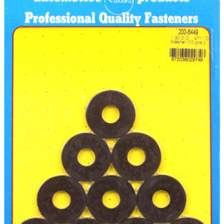 ARP .471 ID 1.30 OD No Chamfer Black Washers