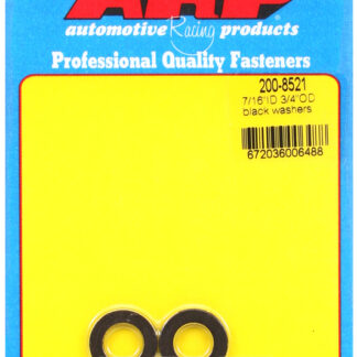 ARP 7/16 ID 3/4 OD black washers