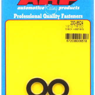 ARP 1/2 ID 7/8 OD black washers