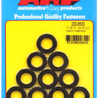 ARP 7/16 ID 13/16 OD black washers