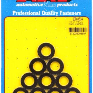 ARP 1/2 ID 7/8 OD black washers