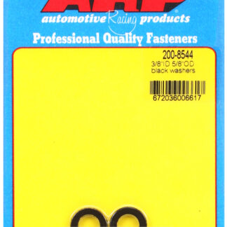 ARP 3/8 ID 5/8 OD black washers