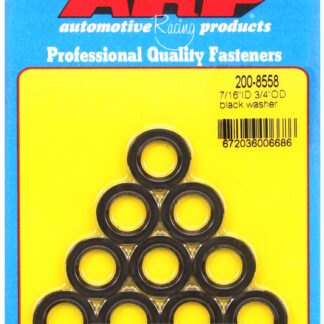 ARP 7/16 ID 3/4 OD black washers