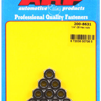 ARP 1/4-28 hex nut kit