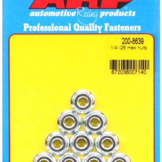 ARP 1/4-28 hex nut kit