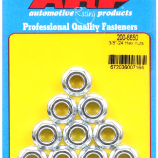 ARP 3/8-24 hex nuts