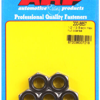 ARP 1/2-13 black coarse hex nut kit