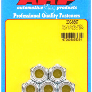 ARP 1/2-13 cad coarse nyloc hex nut kit