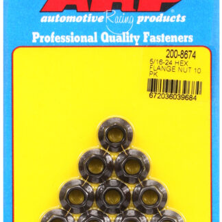 ARP 5/16-24 hex flange nut kit
