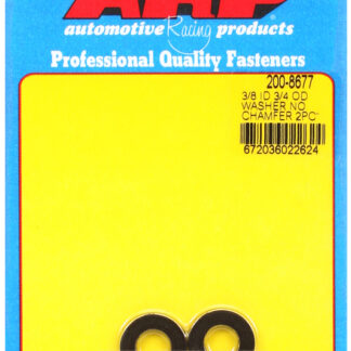 ARP 3/8 ID 3/4 OD black washers