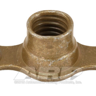 ARP 10-32 plate nut, 2-lug fixed w/ctr sunk rivet hole