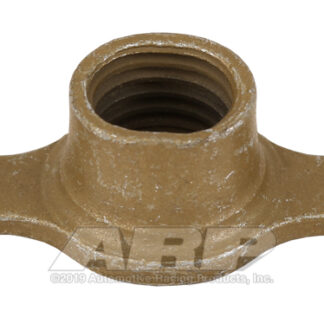 ARP 5/16-24 plate nut, 2-lug fixed w/ctr sunk rivet hole