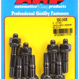 ARP 2 drilled carburetor spacer stud kit