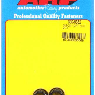 ARP 3/8-24 1/2 socket, .645 flange OD, 12pt nut kit