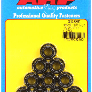 ARP 3/8-24, 1/2 socket 12pt nut kit