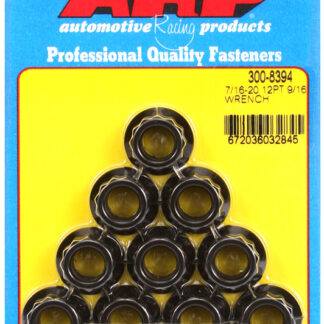 ARP 7/16-20, 9/16 socket 12pt nut kit