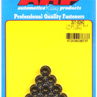ARP 1/4-20 12pt nut kit