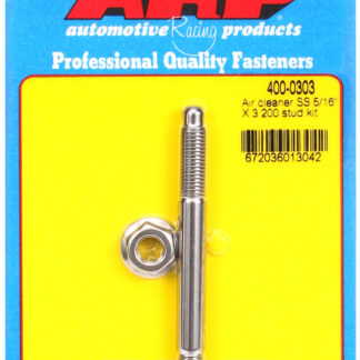 ARP 5/16 x 3.200 SS air cleaner stud kit