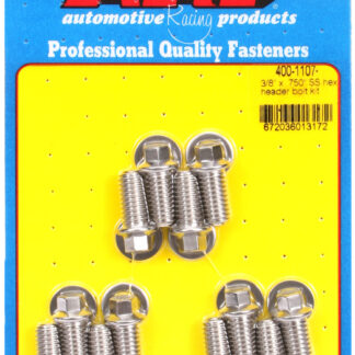 ARP 3/8 x .750 SS hex header bolt kit