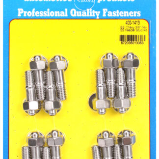 ARP BB Chevy 3/8 hex SS header stud kit