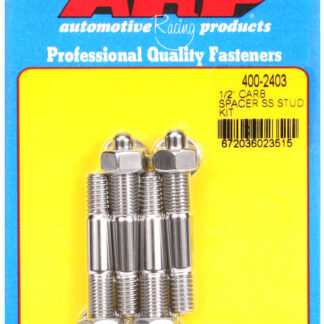 ARP 1/2 Spacer SS carburetor stud kit