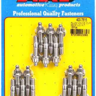 ARP Cast alum covers SS 12pt valve cover stud kit, 16pc